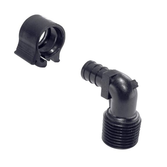 Pexlock Elbow 1/2" Barb x 1/2" MPT image number 0