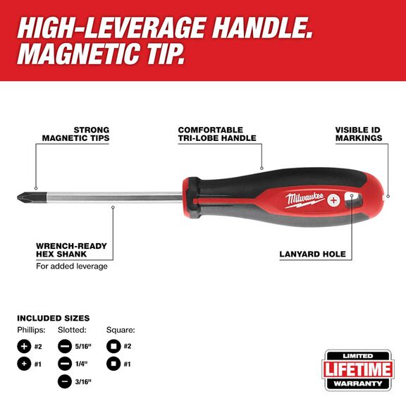 10 Piece Screwdriver Kit image number 2