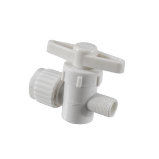 1/2"P x 3/8" COMP STRAIGHT SUPPLY VALVE