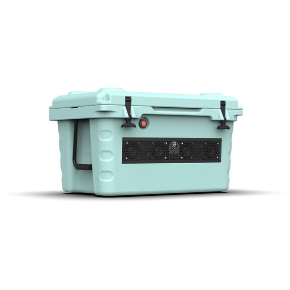 Wet Sounds SHIVR-55-SFM 58 Quart Ice Chest in Seafoam with Built in Powered Bluetooth Soundbar image number 3