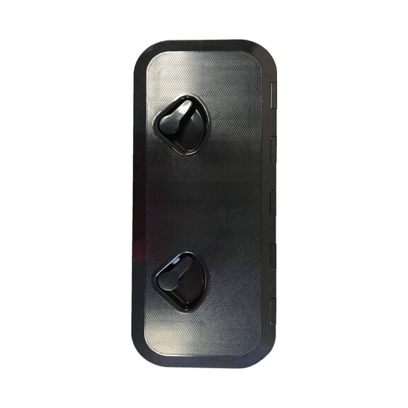 SEAFLO 23.9" x 9.5" Black Rectangular Deck Access Hatch image number 2