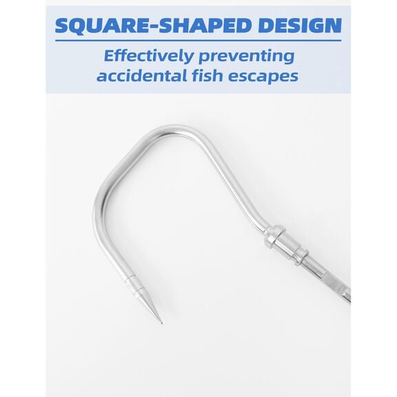 BLUEWING Stainless Steel Gaff Hook 4in, Model A image number 3