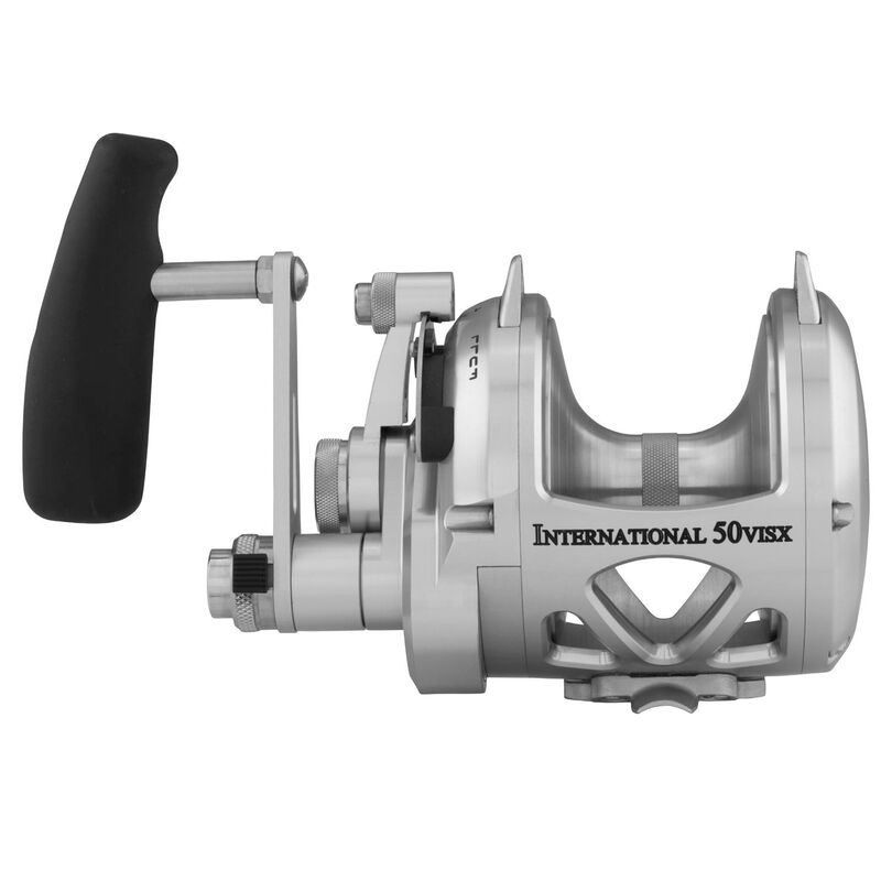 International® 50VISX 2-Speed Conventional Reel, Silver image number 2