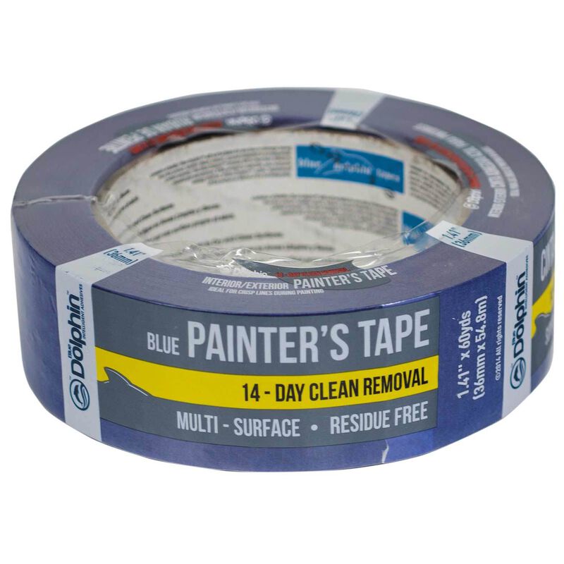 BLUE DOLPHIN 1 1/2" Blue Painter's Tape West Marine