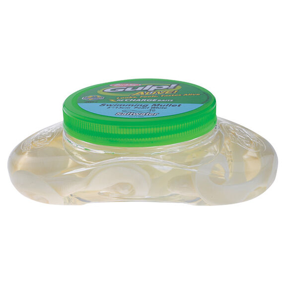 Gulp!&reg; Alive!&reg; Swimming Mullet Fishing Bait, 5" image number 0