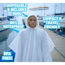 Disposable Rain Poncho image number 1