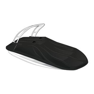 Select Fit Boat Cover for Deck Boat With Tower Doesn't Cover Extended Swim - 18'6"-19'5" BEAM 96" I/B