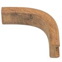 Teak Bulkhead Molding, 3/4" Track Inside Corner, 1 3/16" x 5/8" image number 3