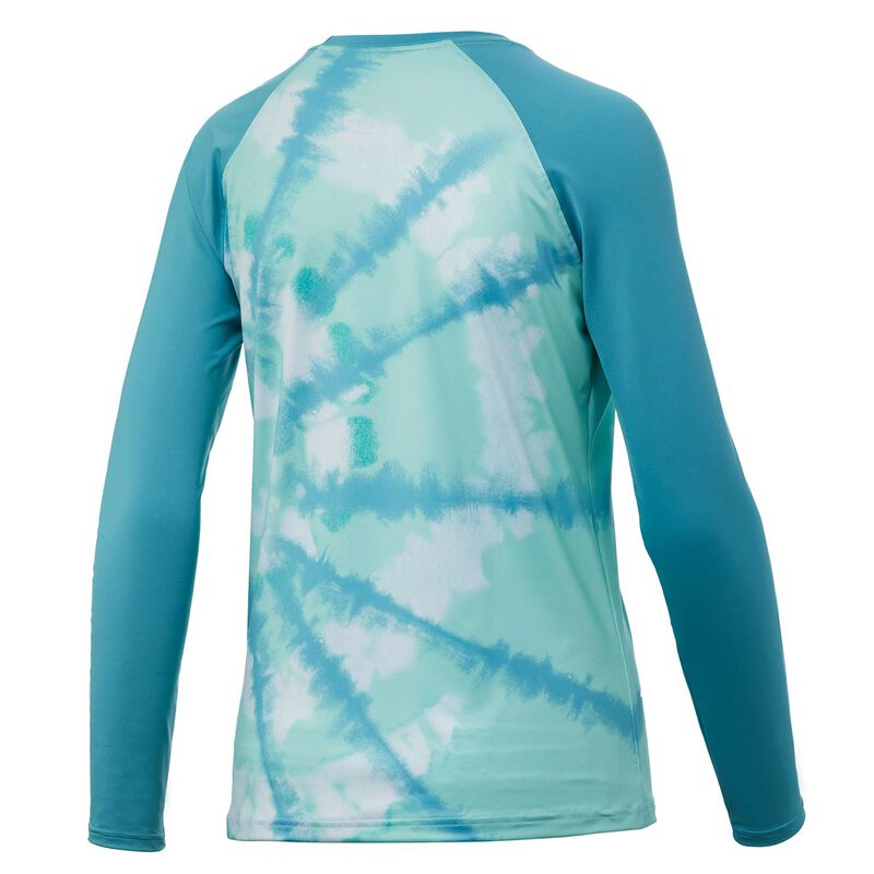 Women's Spiral Dye Double Header Shirt image number null
