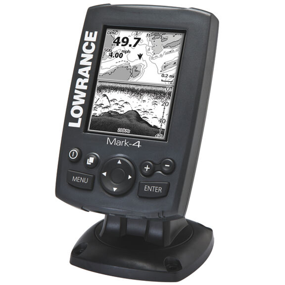 Mark-4 Fishfinder/Chartplotter with Nautic Insight Cartography and 83/200 Transducer image number 0