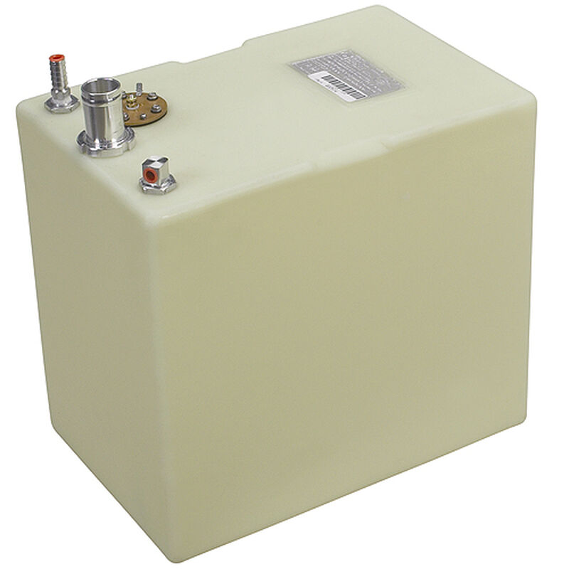 Moeller 14 Gallon Permanent Below Deck Fuel Tank, 18"L x 11.75"W x 16.25"H | by West Marine