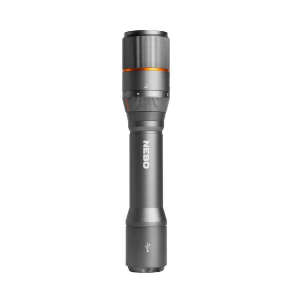 DAVINCI Gray-RC-White LED, 2000 Lumens Flashlight image number 1