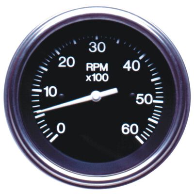 Heavy-Duty Series Tachometer, 6000 rpm, O/B & 4-Stroke Gas Engines