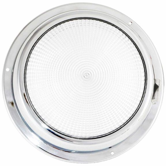 6 3/4" Dome Light with Three-Position Switch, White/Red image number 0