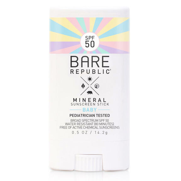 Mineral SPF 50 Baby Sunscreen Stick, .5oz. image number 0
