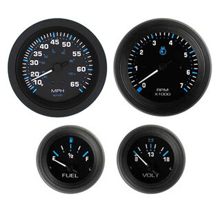 Eclipse Series 4 Gauge Outboard Instrument Set