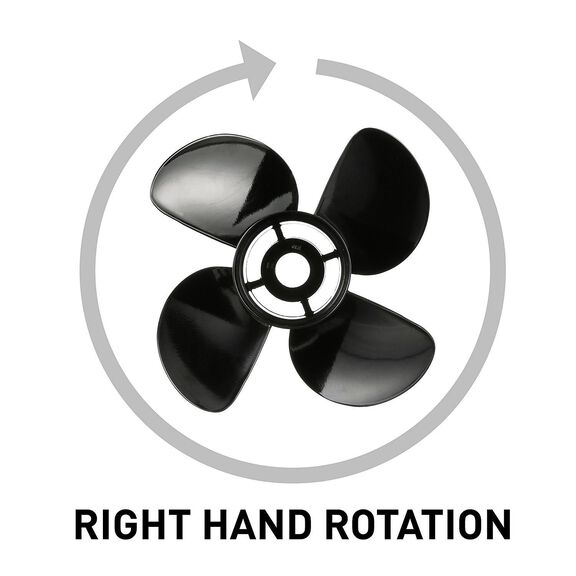 Nemesis 4-Blade Aluminum Propeller, 14" dia x 17" pitch, Right Hand image number 2