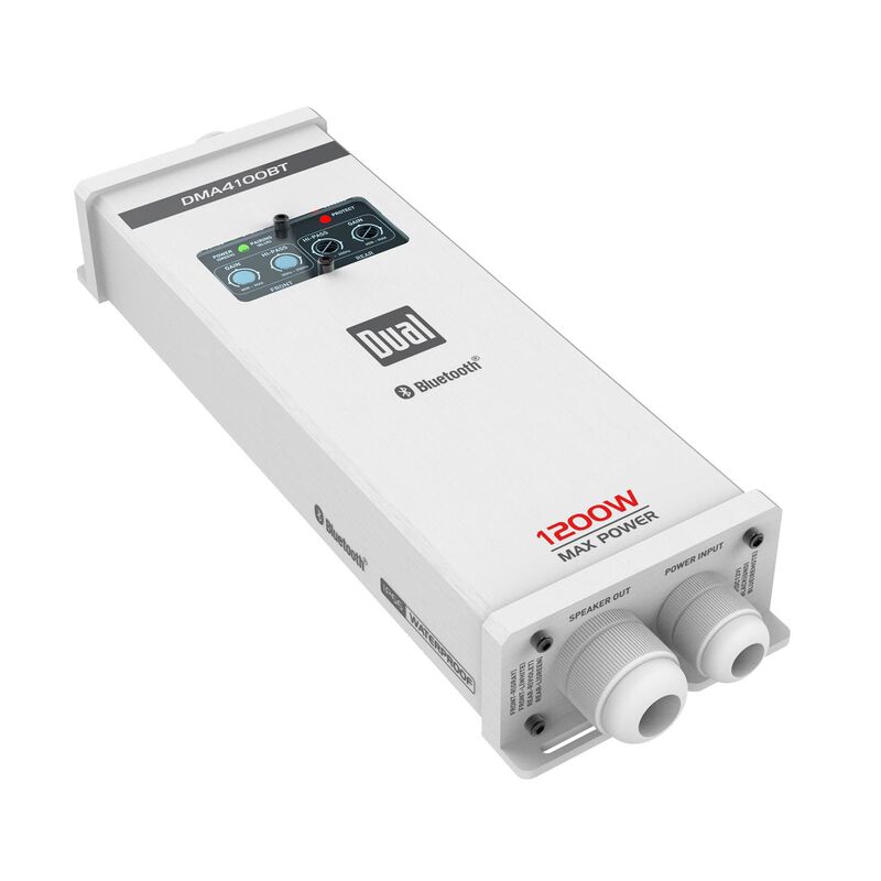DUAL DMA4100BT Bluetooth Marine Amplifier West Marine