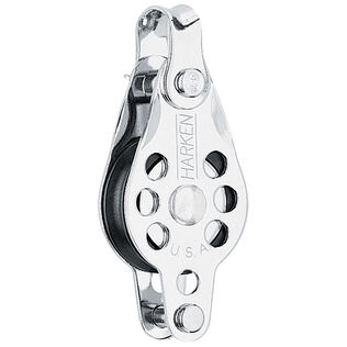 25mm Single High-Strength Block with Becket