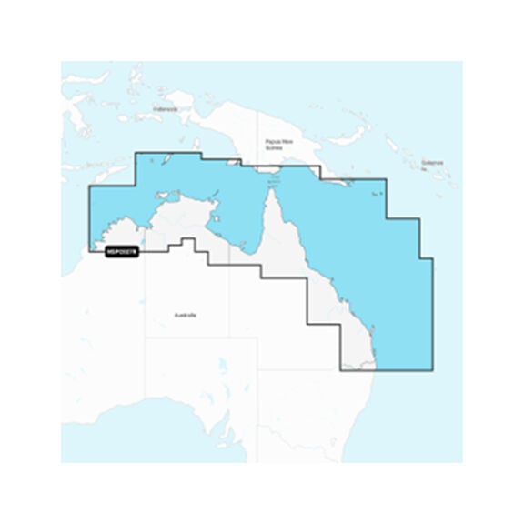 Navionics Platinum+ PC027R Australia, Northeast, Electronic Chart image number 0