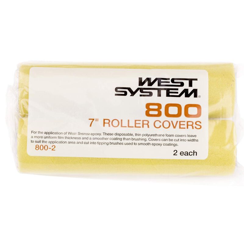 #800 7" Roller Covers, 2-Pack image number 0