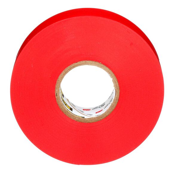 Scotch&reg; Vinyl Electrical Tape 35, 3/4" x 66', Red image number 1