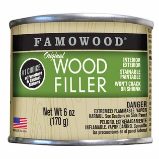 6 oz. Wood Putty, Mahogany
