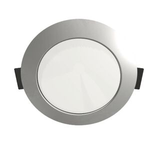BCM Malibu LED Downlight 75mm Satin Steel
