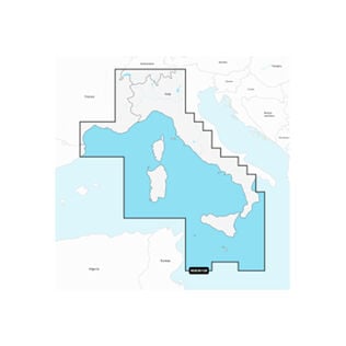 Navionics Platinum+ EU012R Mediterranean Sea, Central and West, Electronic Chart