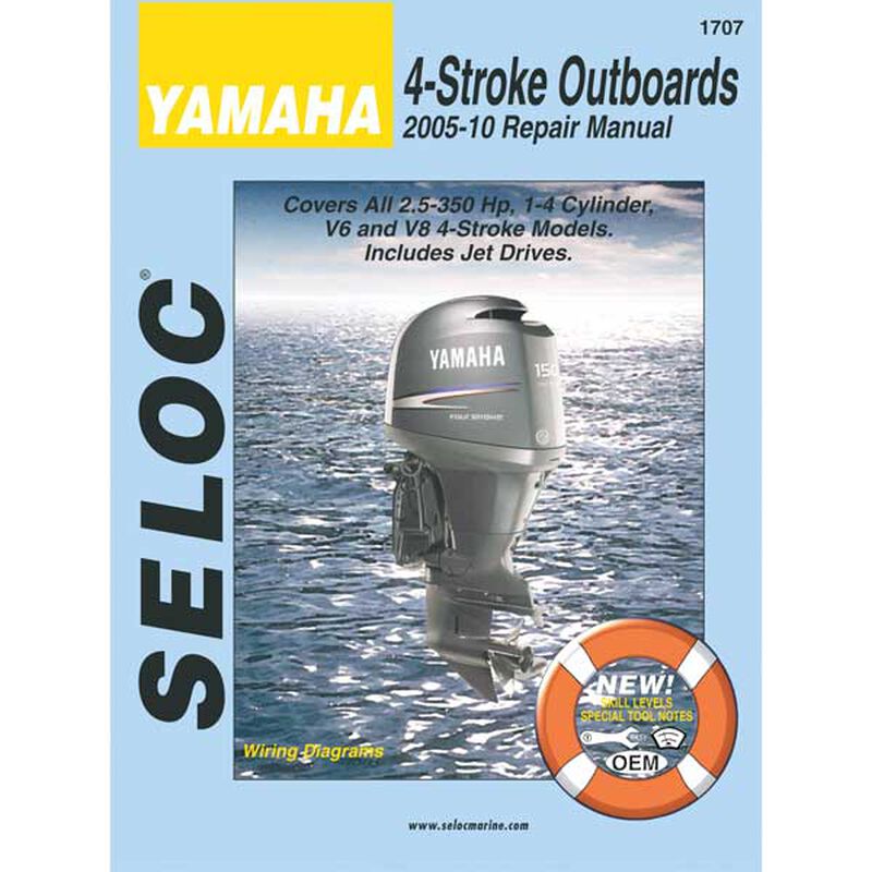 Yamaha 4 Stroke, Outboards, 2005-10 Repair Manual | West Marine