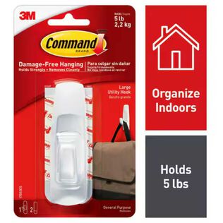 Command&trade; Large Utility Hook