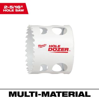 2-5/16" HOLE DOZER&trade; Bi-Metal Hole Saw