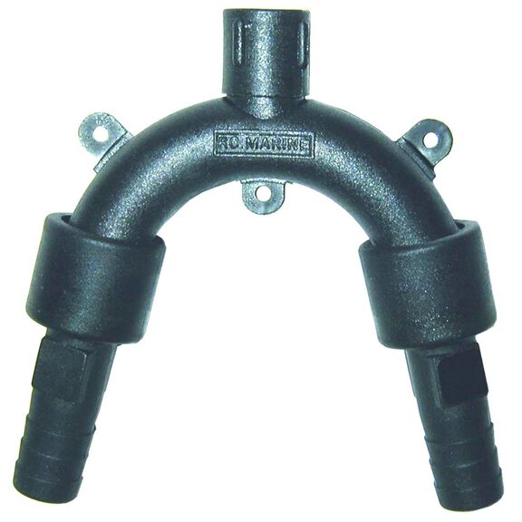 Marelon&reg; Vented Loop, 1" Hose Barb, 7"H x 9"W image number 0