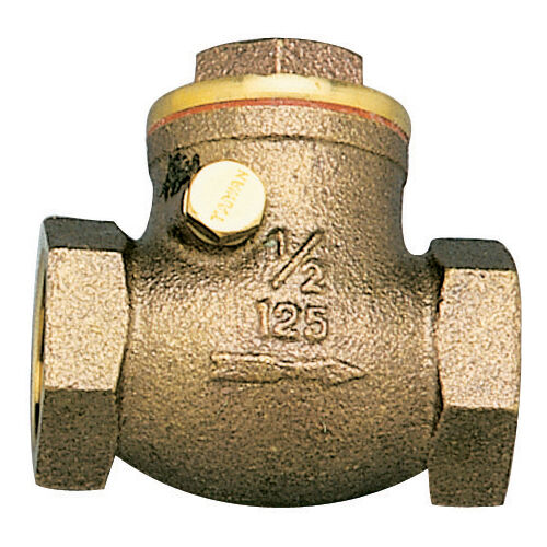 1/4" NPT Bronze Inline Fuel Valve - Reliable Flow Control