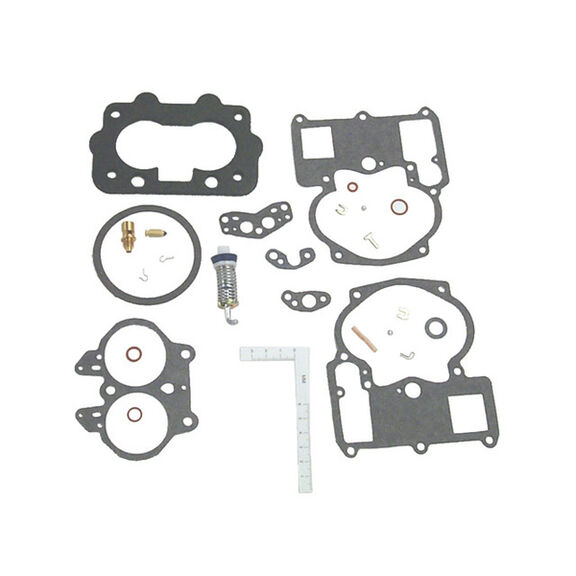 18-7086 Carburetor Kit for Rochester 2 barrel Volvo Penta OMC image number 0