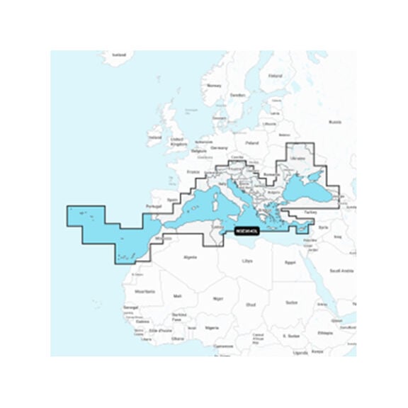 Garmin Navionics+ EU643L Mediterranean and Black Sea, Electronic Chart image number 0