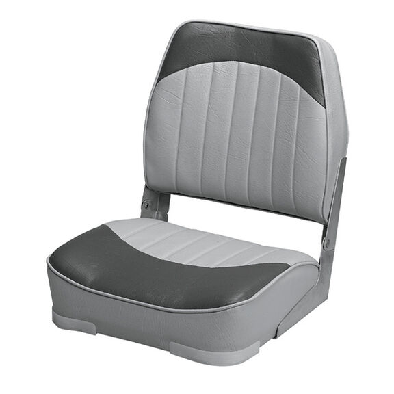 Low Back Boat Seat, Gray/Charcoal image number 0