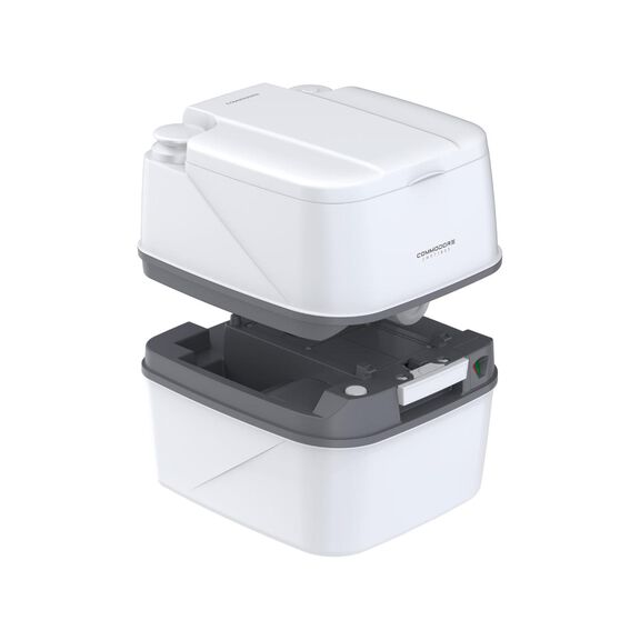 COMMODORE CM-3-18PT Premium Portable Travel Toilet Boating Head &ndash; 18L Waste Tank image number 1