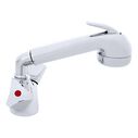 Trinidad Head/Shower Combo Faucet Large Chrome Sprayer No Hook, 6' Stainless Steel Hose Chrome image number 2