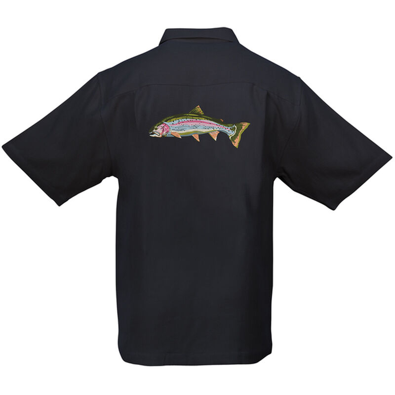 HOOK & TACKLE Men's Rainbow Trout Shirt