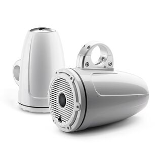 M6-770ETXv3-Gw-C-GwGw 7.7"&nbsp;Enclosed Marine Coaxial Speaker System,&nbsp;Gloss White, White Classic Grille
