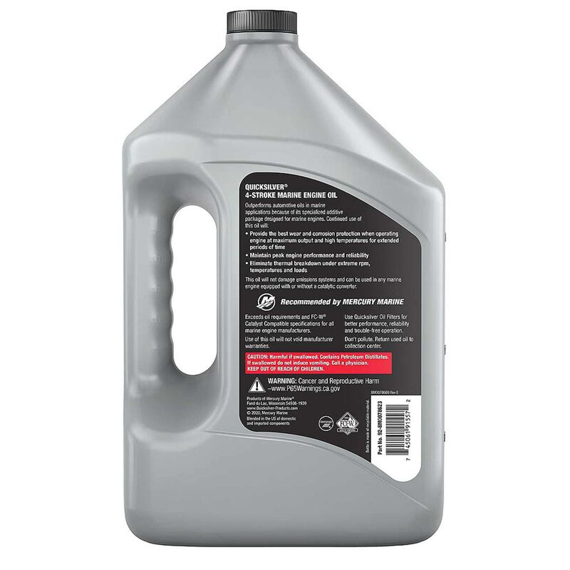 25W-40 Synthetic Marine Engine Oil, 1 Gallon image number 1