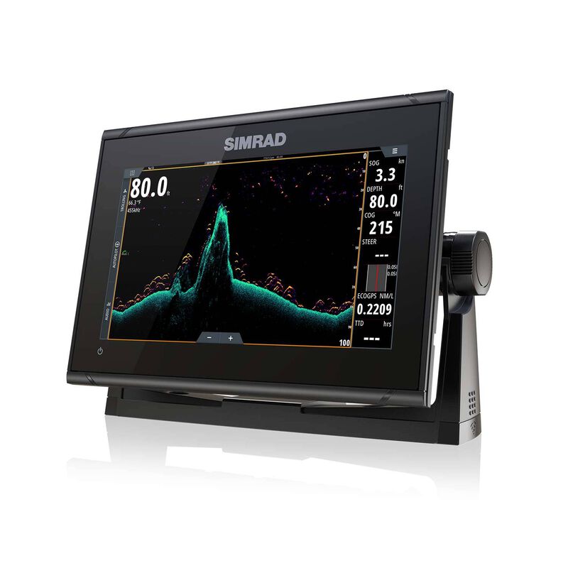 GO9 XSE Chartplotter Navigation Display with TotalScan Transducer image number 1