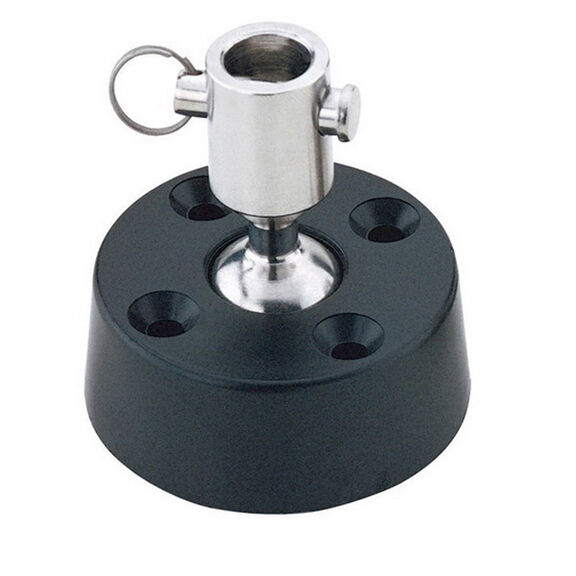 25 mm Stand-Up Low-Load Ball-and-Socket Swivel Base for Blocks image number 0
