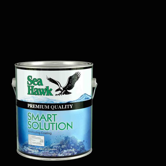 Smart Solution Antifouling Paint, Black, Gallon image number 0