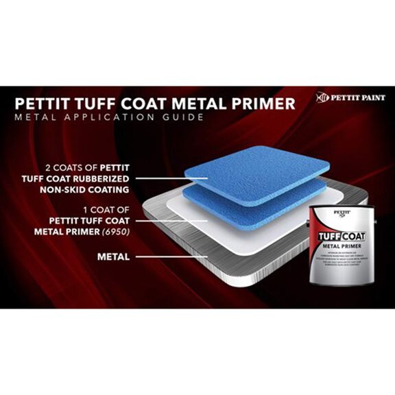Tuff Coat&trade; Rubberized Non-Skid Coating, Gallon image number 2
