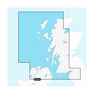 Garmin Navionics+ EU006R Scotland, West Coast, Electronic Chart