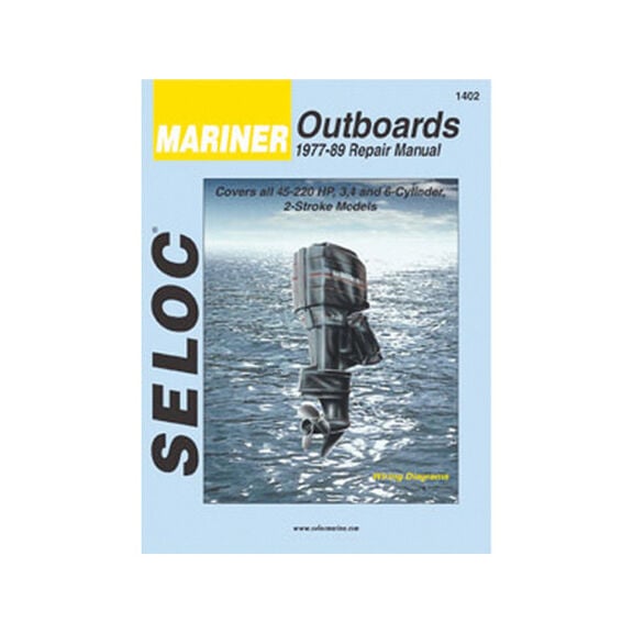 Seloc Manual for Mariner Outboards 1977-1989 image number 0