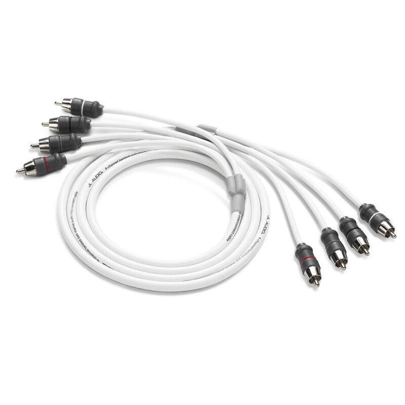6' 4-Channel Marine Audio Interconnect Cable image number 0