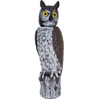 Natural Enemy Scarecrow Rotating-Head Owl